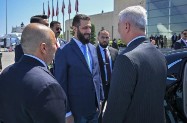 Suriye Cumhurbaşkanı Şara Ankara'da