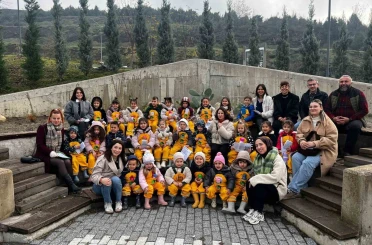 Süs ve Tıbbi Bitkiler Botanik Bahçesi minik ziyaretçilerini ağırladı 