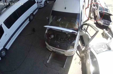 Takılan gaz pedalı ortalığı savaş alanına çevirdi 