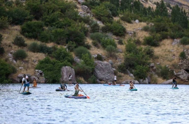 Takoran Vadisi su sporlarının yeni gözdesi oldu 