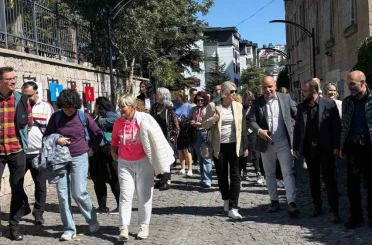Talas’ta Finlandiya heyetine tarihi gezi 
