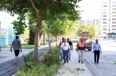 Talas’ta hizmet seferberliği: Bahçelievler Mahallesi pırıl pırıl oldu 
