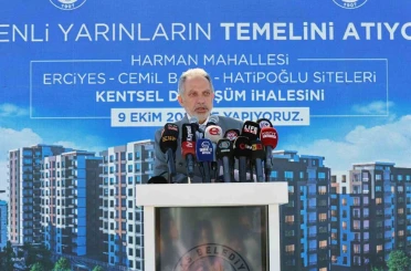 Talas’ta kentsel dönüşümde tarihi adım 