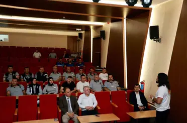Talas’ta zabıta ve güvenliğe terör eğitimi
