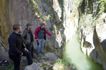 Tarihi kalıntıların da bulunduğu iki köy arasında kalan kanyon, keşfedilmeyi bekliyor 