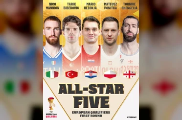 Tarık Biberovic, FIBA Basketbol Dünya Kupası Avrupa Elemeleri’nde ilk 5’te 