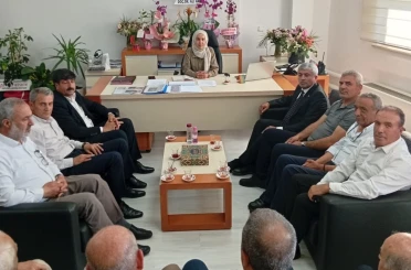 Taşımacı esnafından Ulaşım Daire Başkanı Yel’e hayırlı olsun ziyareti 