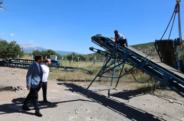 Tavas Belediyesinin üretim tesisi hizmete hazırlanıyor 