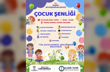 Tavaslı çocuklar yarıyıl şenliğinde eğlenecek 