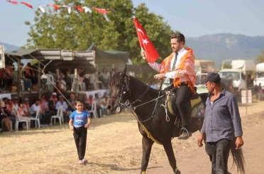 Tavas’ta 14. Rahvan Koşusu heyecanı yaşandı 