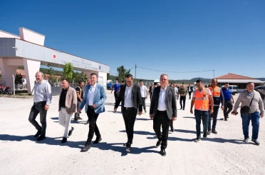 Tavşanlı T Tipi Cezaevi’nin yoluna bakım 