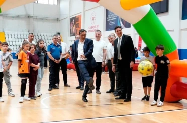 Tavşanlı yaz okulları görkemli törenle kapılarını açtı 
