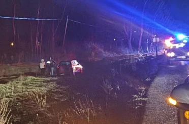 Tavşanlı’da kontrolden çıkan otomobil takla attı: 1 yaralı 