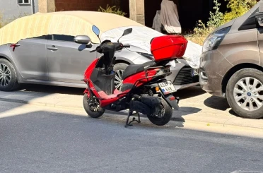 Tavşanlı’da motosiklet devrildi: 1 yaralı 