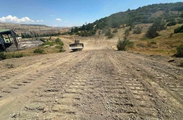 Tavşanlı’da orman yangınlarına karşı güvenlik şeridi oluşturuldu 