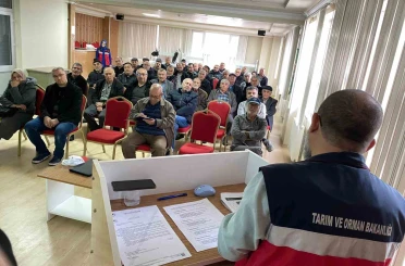 Tavşanlı’da üreticilere bitki koruma eğitimi 