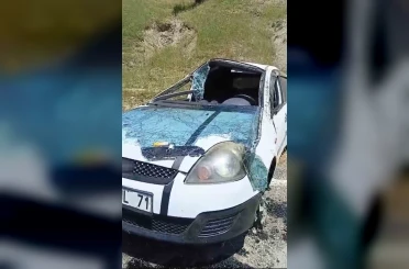 Taziyeye giderken kaza yaptılar: 3 yaralı 