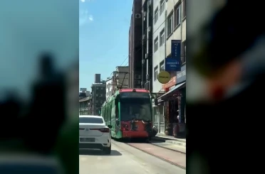 Tehlikeli yolculuk kamerada 