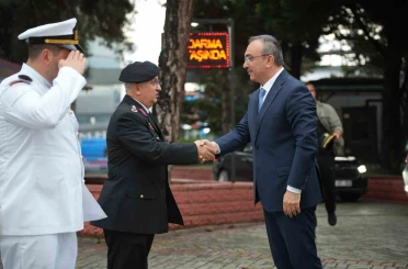 Tekirdağ Valisi Soytürk, jandarma personeliyle bayramlaştı 