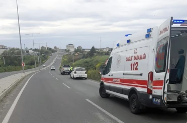 Tekirdağ’da otomobilin çarptığı yaya yaralandı 