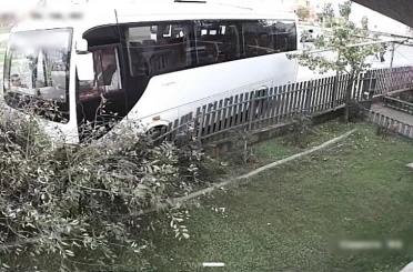 Tekirdağ’da servis minibüsü ağaca çarptı: 1 yaralı 