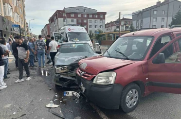 Tekirdağ’da trafik kazası: 2 yaralı 