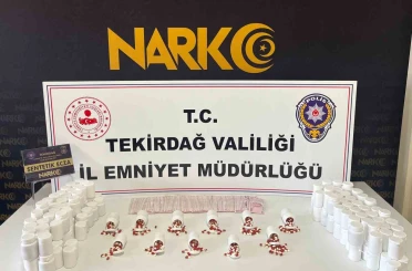 Tekirdağ’da uyuşturucu operasyonları: 8 tutuklama 