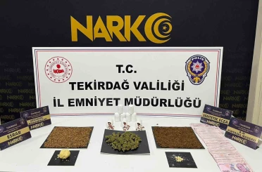 Tekirdağ’da uyuşturucuya geçit yok: 114 operasyonda 133 şüpheliye işlem 