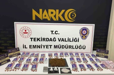 Tekirdağ’da uyuşturucuya geçit yok: 166 şüpheliye işlem, 10 tutuklama 