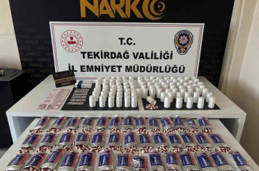 Tekirdağ’da zehir tacirlerine operasyon: 3 tutuklama 