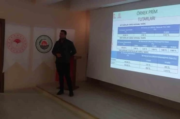 Tekman’da tarım sigortaları bilgilendirme semineri 