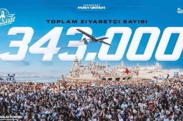 TEKNOFES Mavi Vatan’ı 343 bin kişi ziyaret etti

