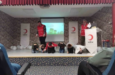 Tepebaşı Kızılay’dan engelli öğrencilere yönelik afet farkındalık seminerleri 