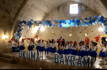 Tercan’da miniklerin okuma bayramı coşkusu 