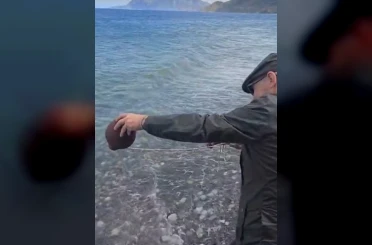 Testilerle taşınan Akdeniz suyu Ege’ye döküldü 