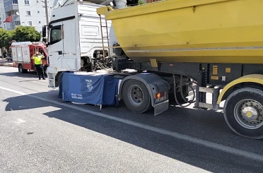 Tırın altında kalan şahıs hayatını kaybetti 