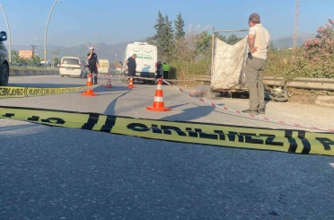 Tırla çarpışan sepetli motosikletin sürücüsü hayatını kaybetti 
