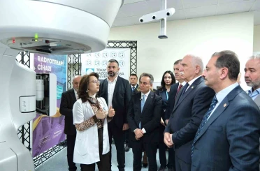 TOGÜ Hastanesi’nde radyoterapi cihazı törenle hizmete girdi 