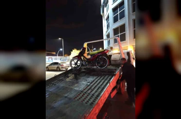 Tokat’ta trafik güvenliğini tehlikeye düşüren motosikletlilere ceza yağdı 