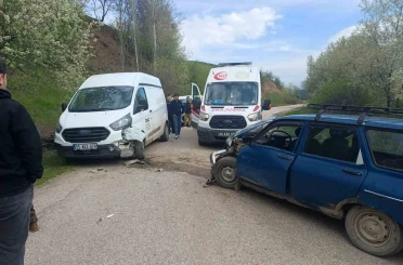 Tokat’ta trafik kazası: 4 yaralı