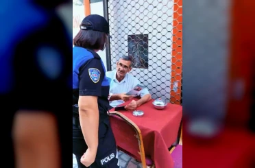 Toplum destekli polislik ekiplerinden esnafa güvenlik bilgilendirmesi 