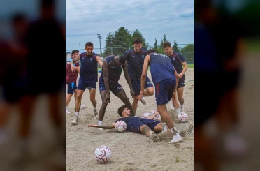 Trabzonspor kumda çalıştı 