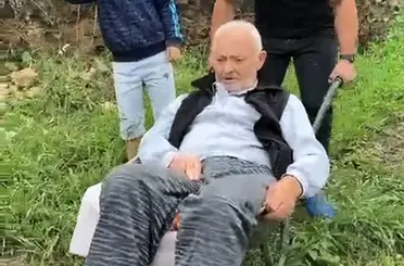Trabzon’un Araklı ilçesinde diyaliz hastasının "yol" çilesi
