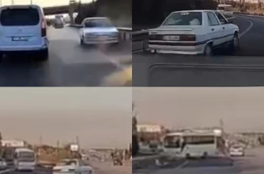 Trafik canavarı yakalandı, ehliyetine el konuldu 