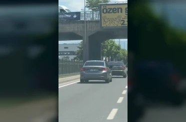 Trafikte tehlikeli seyreden sürücüye 22 bin lira ceza 