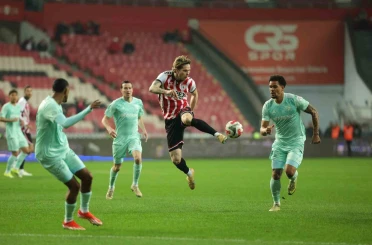 Trendyol Süper Lig: Samsunspor: 1 - Kayserispor: 0 (İlk yarı) 