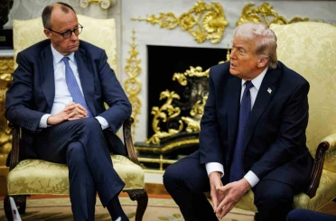 Trump: "Almanya Başbakanı, zamanını bozuk ülkesini düzeltmeye harcamalı" 