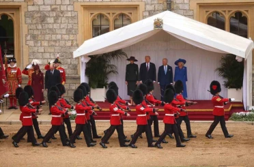 Trump, İngiltere Kralı 3. Charles tarafından resmi törenle karşılandı 