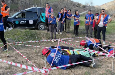 Tunceli’de 21 sağlık personeli UMKE eğitimini tamamladı 