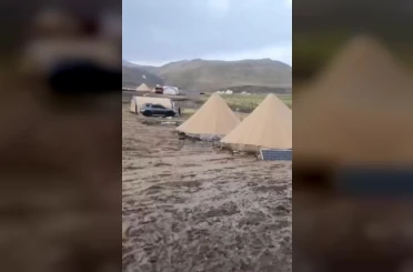 Tunceli’de yüksek rakımda sağanak etkili oldu: Yaylacılar zor anlar yaşadı 
